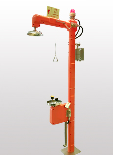 防凍電伴熱304不銹鋼復合式洗眼器廠家(橙色)BH30-1062C 防凍電伴熱304不銹鋼復合式洗眼器廠家(橙色)BH30-1062C