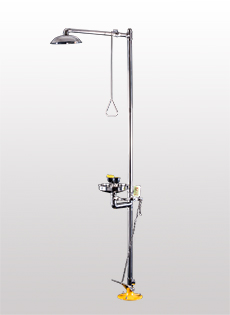 快接型復(fù)合式緊急沖淋洗眼器BH30-1018 快接型復(fù)合式緊急沖淋洗眼器BH30-1018